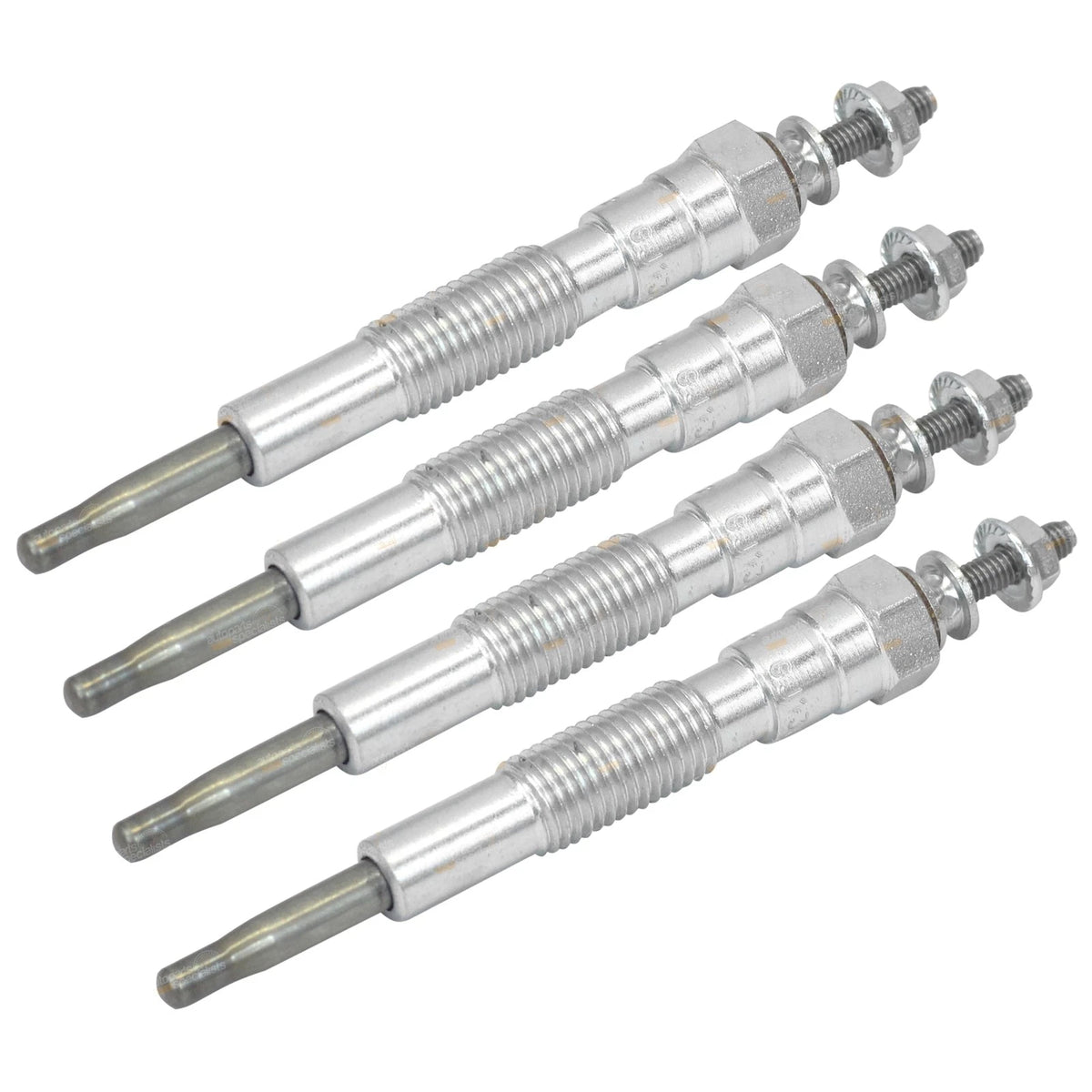 Set of 4 Glow Plugs for Mazda B2500 UN Turbo Diesel (2000–2006)