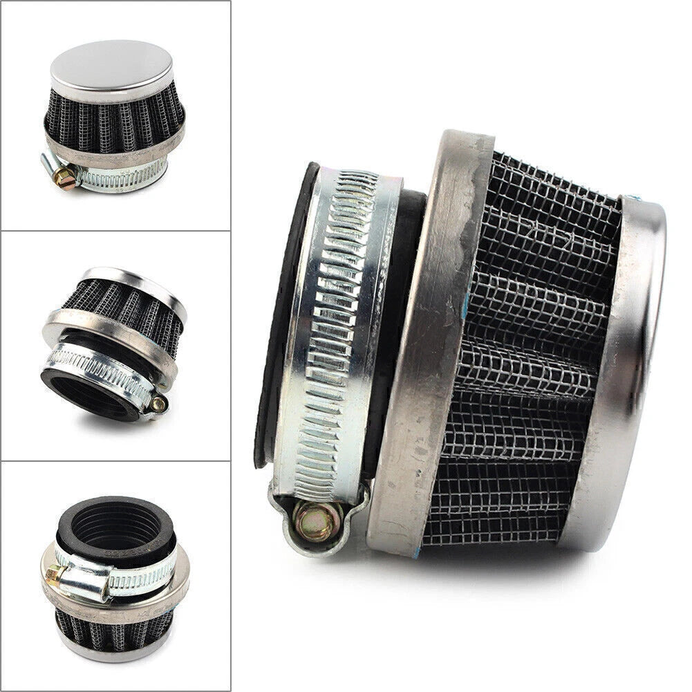 35mm Motorcycle Air Filter Cleaner For ATV Quad Dirt Pit Bike Go Kart