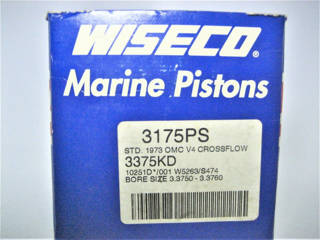 Wiseco Piston Kit 3175PS for OMC Crossflow V4 (1973)