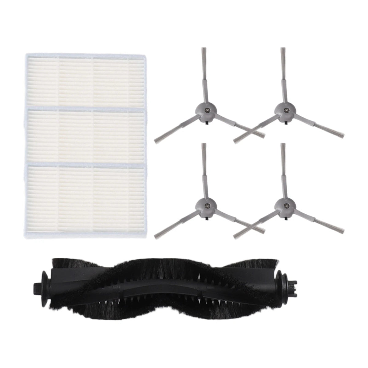 Main Brush and Filter Set for ILIFE v20 and Lydsto R1D Vacuums