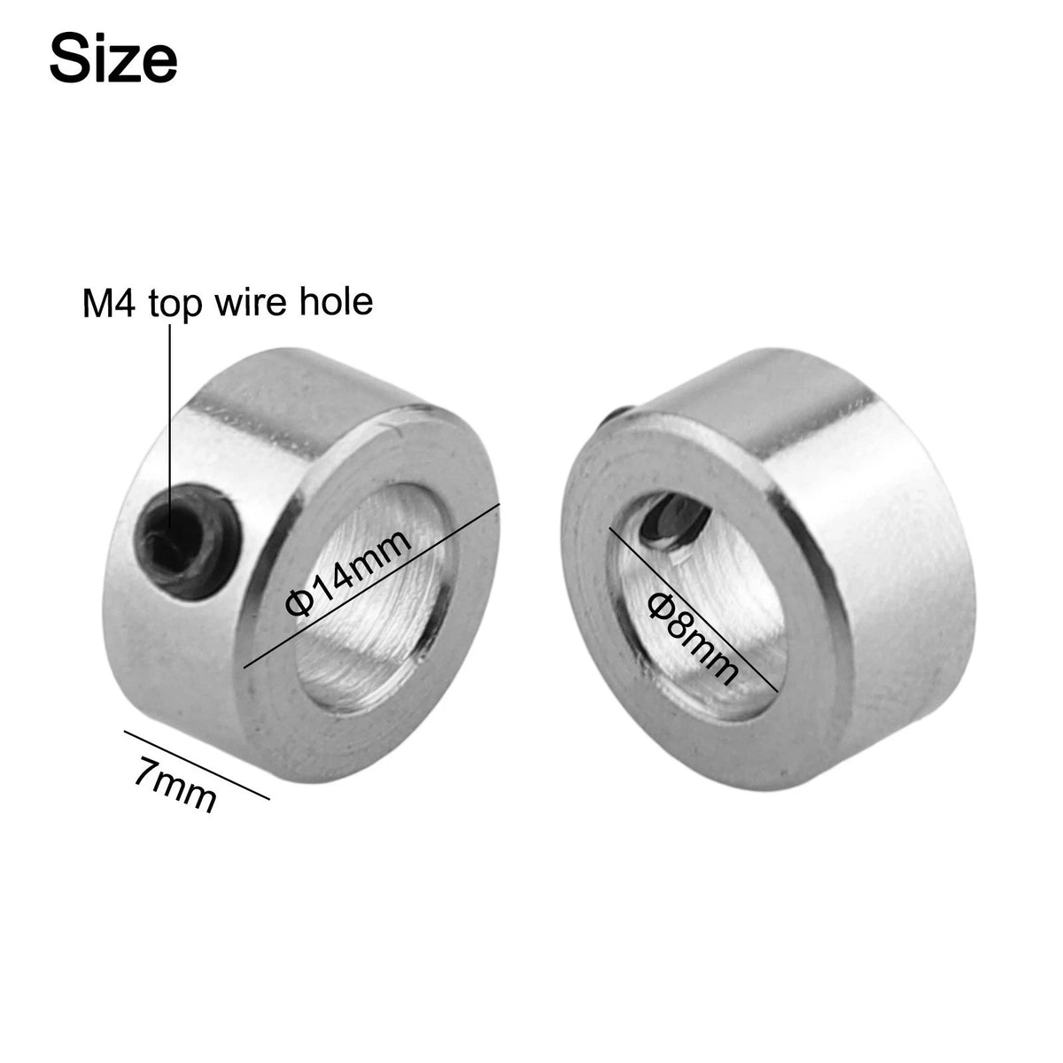 20PCS Shaft Lock Collar Kit for Various Applications