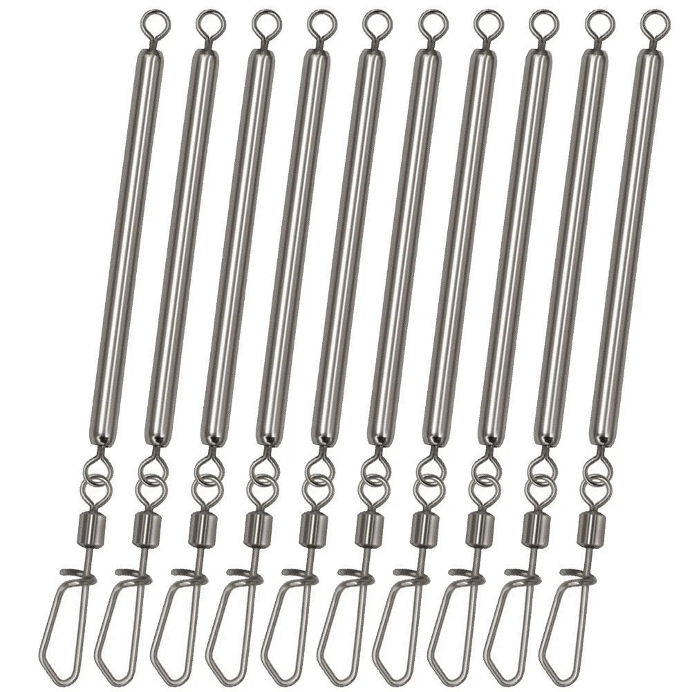 Anti-Bite Bar Rigs with Swivel & Snap for Universal Use (0.9g/Pc)