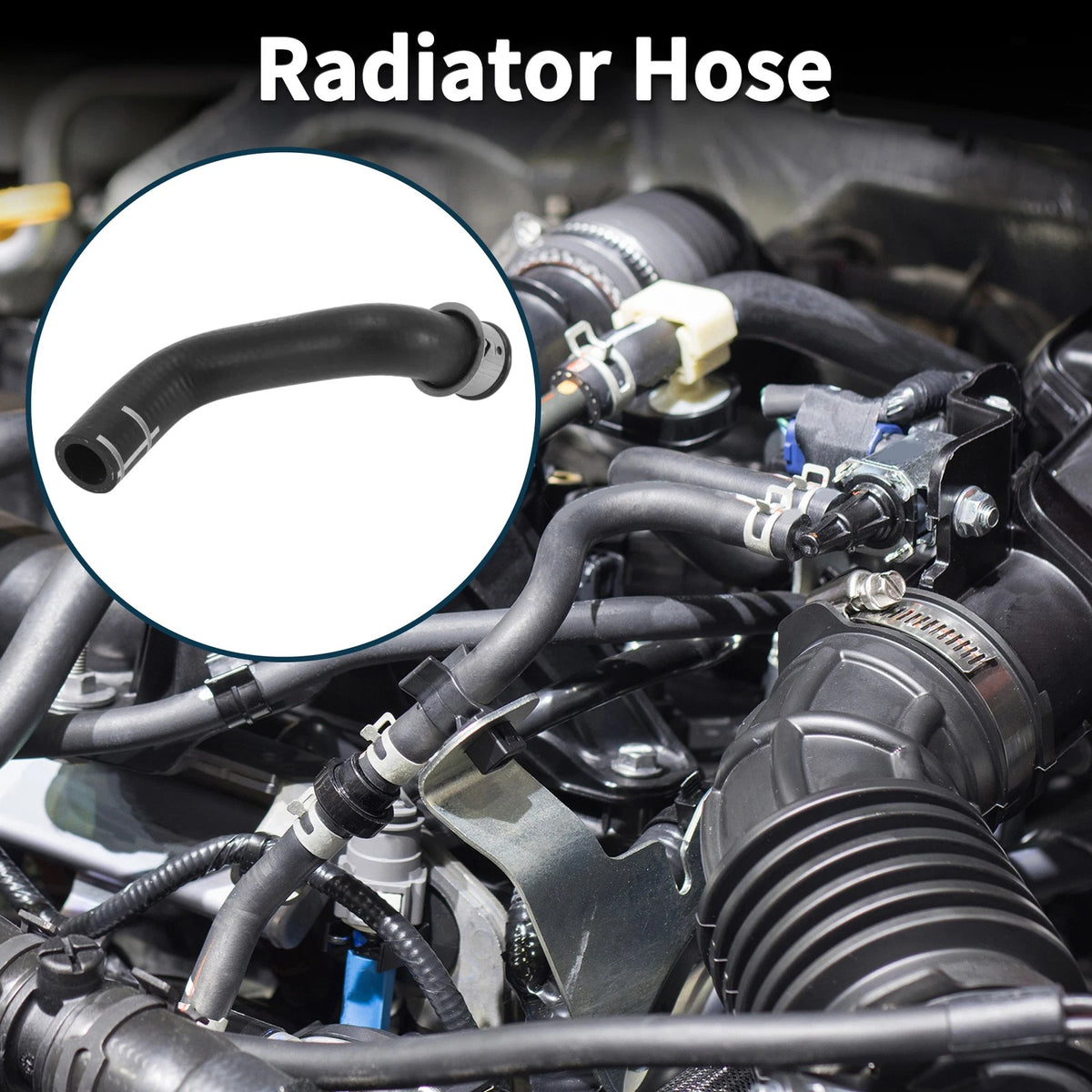 Radiator Hose No. 97057258600 for Porsche Panamera (2010–2016)