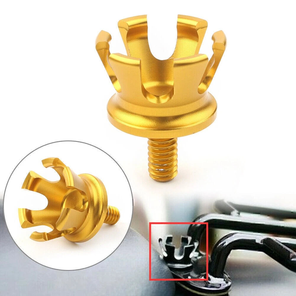 Aluminum Rear Seat Bolt Tab for Harley (Imperial Crown Style)