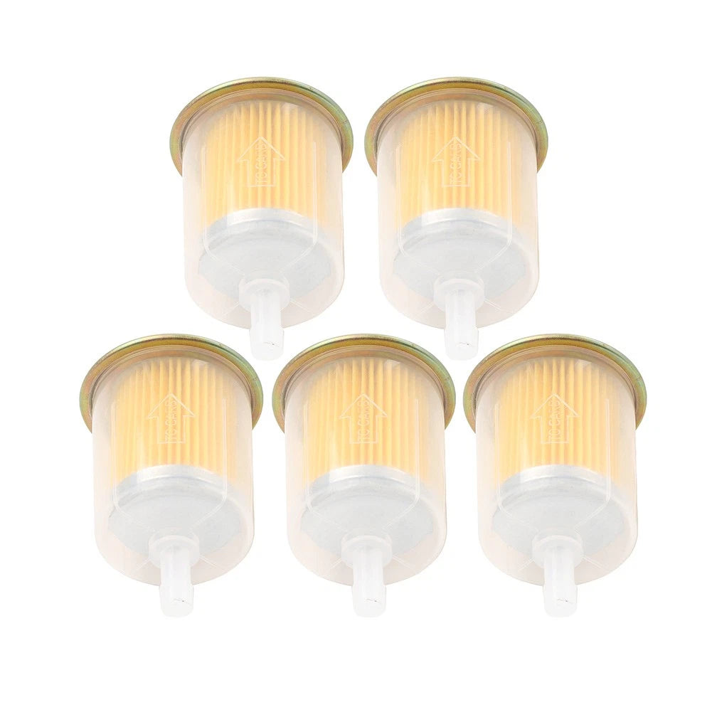5 Pcs Inline Gas Fuel Filter for Motorcycle (Industrial)
