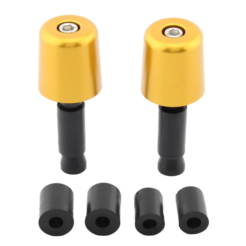 1.5in Handlebar Hand Grips for Universal Motorcycle (All Models) - Gold
