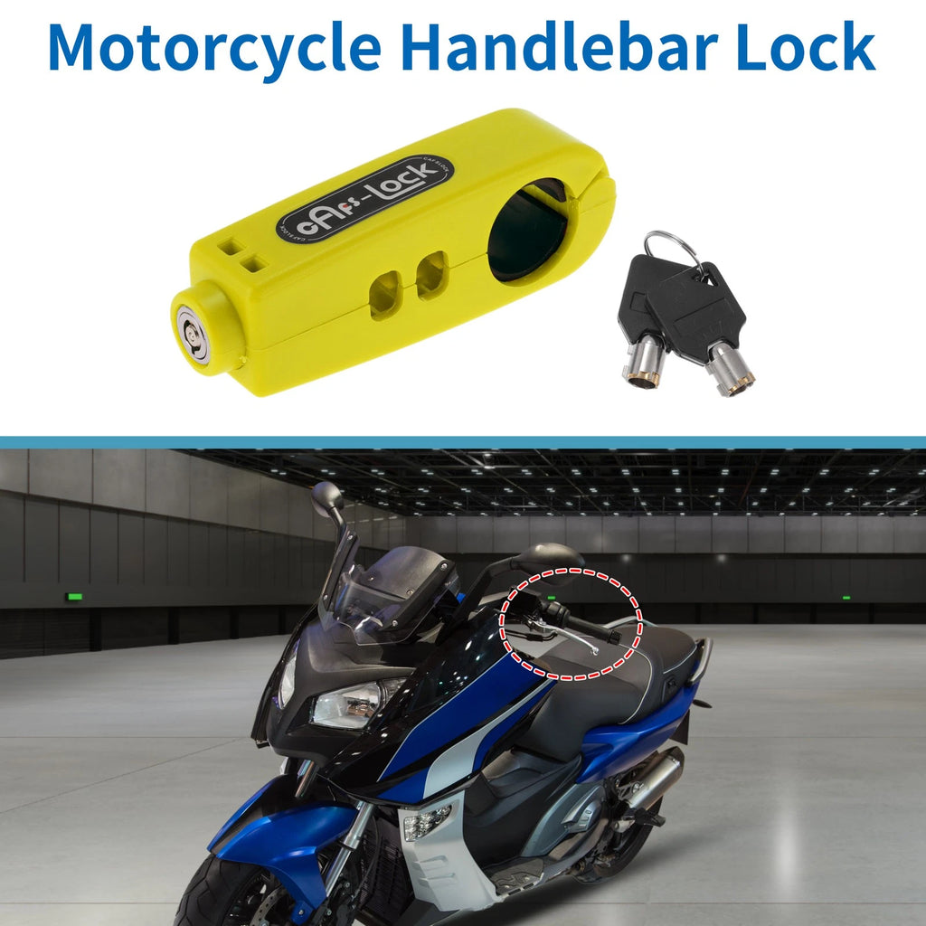 Handlebar Lock Replacement for Universal Scooter Bike (Yellow) (2000–2026)