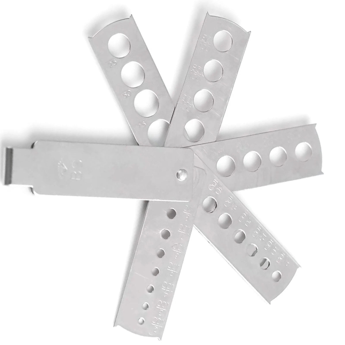 Stainless Steel Measuring Tool for Gemstone Jewelry Making