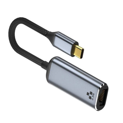2.5Gbps Type C to RJ45 Ethernet Adapter for USB Devices (10/100/1000M)