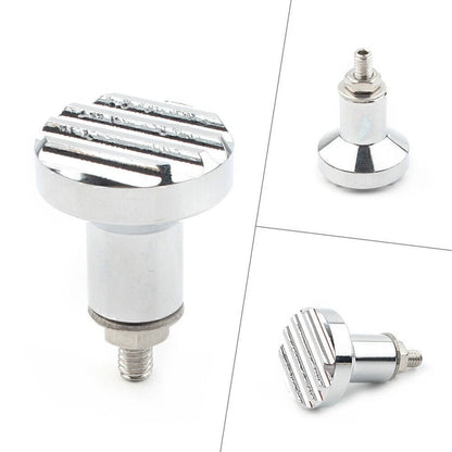 Fluted Carburetor Choke Knob for Scrambler Thruxton 900 T100 (2008–2015) Chrome