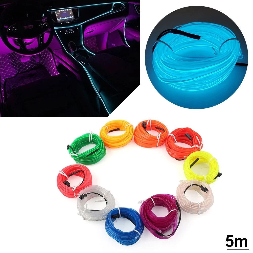 5 Meter LED Strip Lights for Car Interior Atmosphere (USB)
