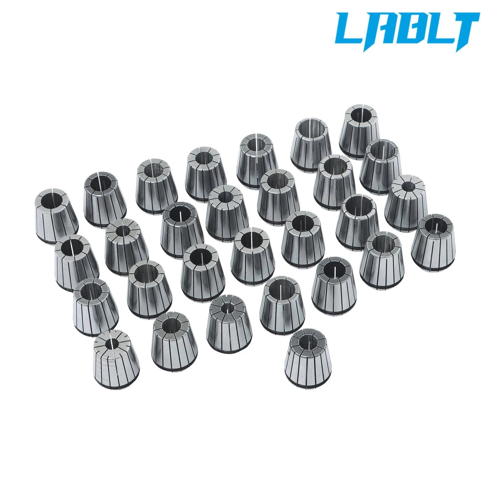 Set of 29 ER40 Precision Spring Collets for Milling Lathe Chuck Tool