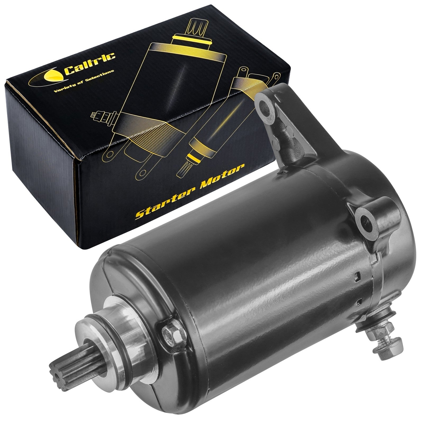 Caltric Starter Motor Replacement for Kawasaki (2005–2026)