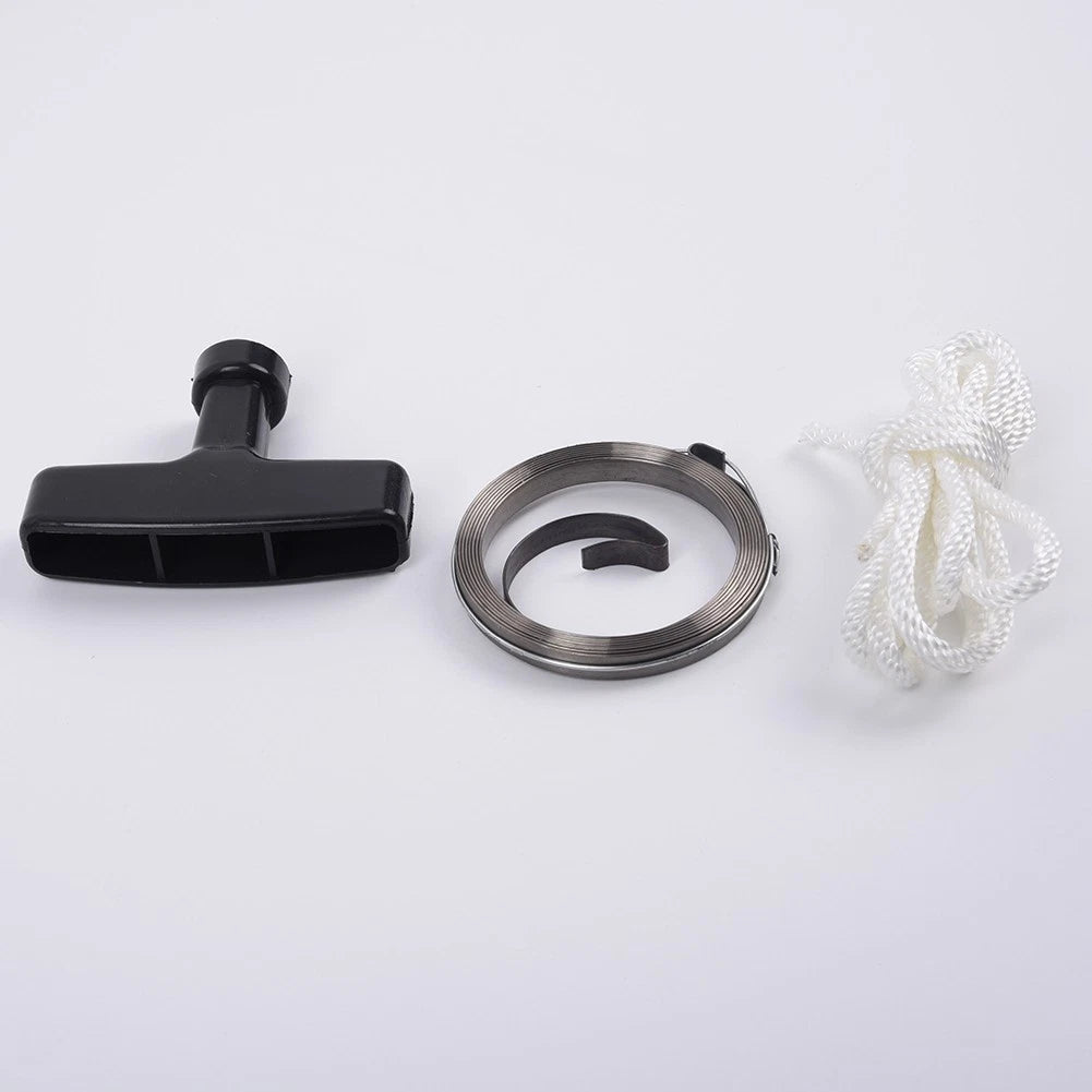 Recoil Starter Handle Spring Set for Lawn Mower 5.5HP 6.5HP