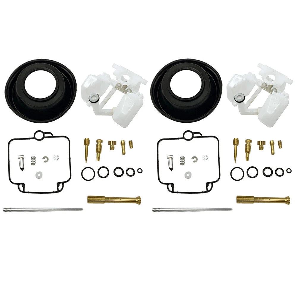 2x Replace Carburetor Float Diaphragm Carb Repair For Suzuki DR650SE 1996-2009