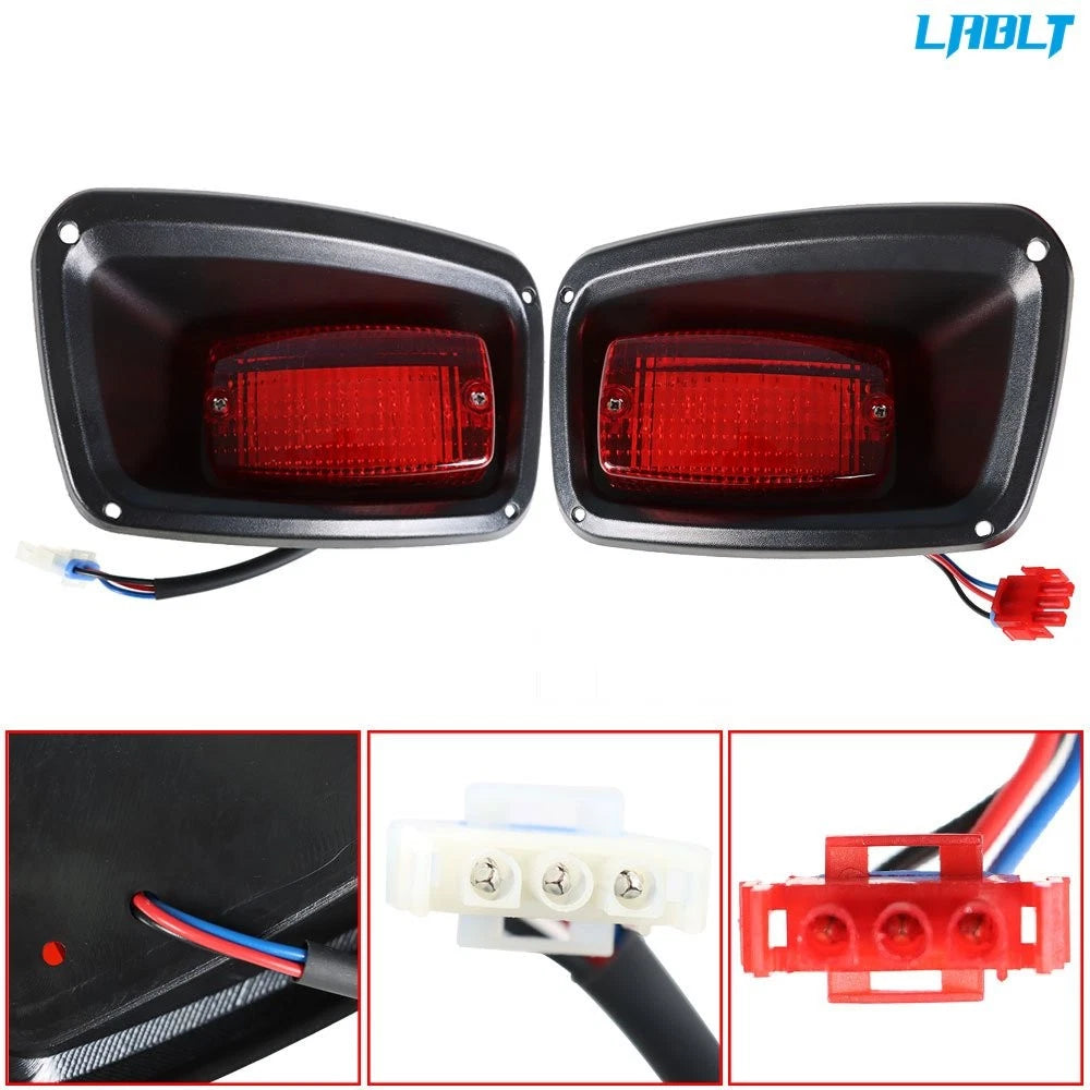 2X LED Rear Tail Lights for EZGO TXT ST (12V)
