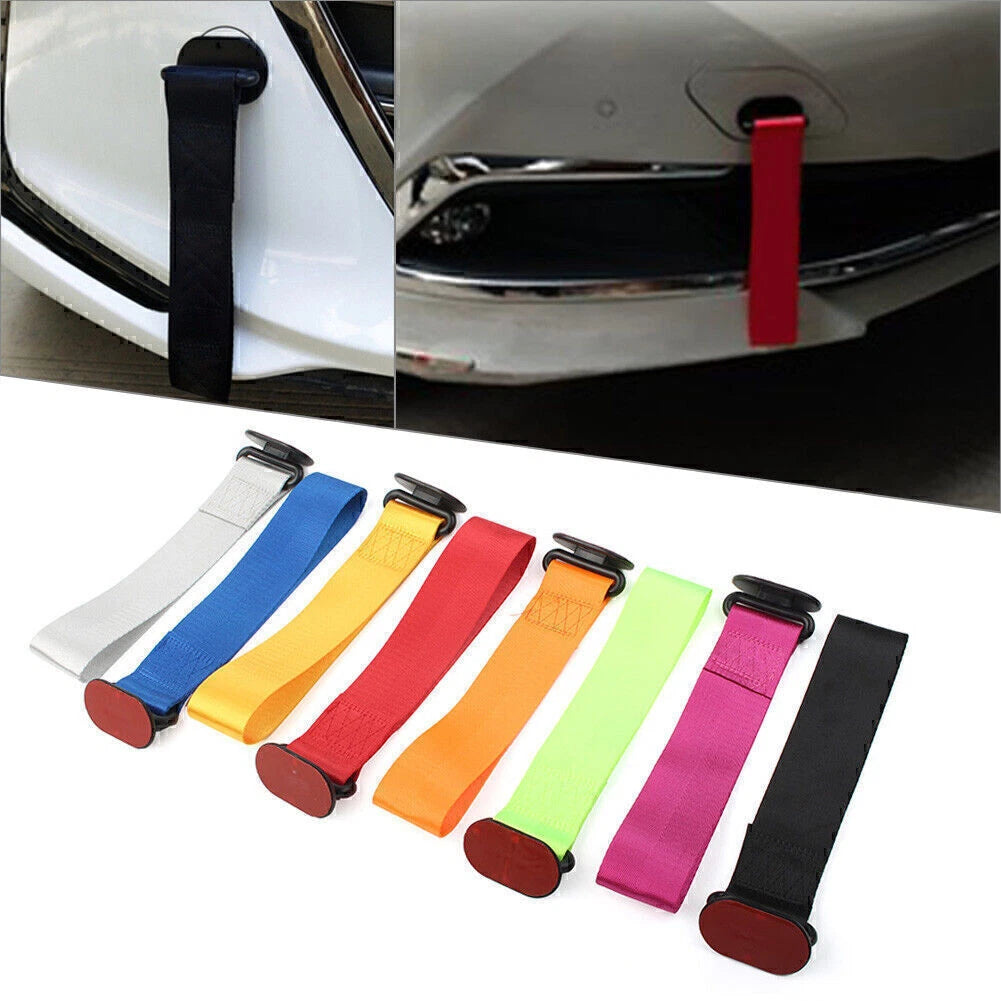 Tow Strap for Universal Fit (Rally Hook, Rear/Front Bumper)