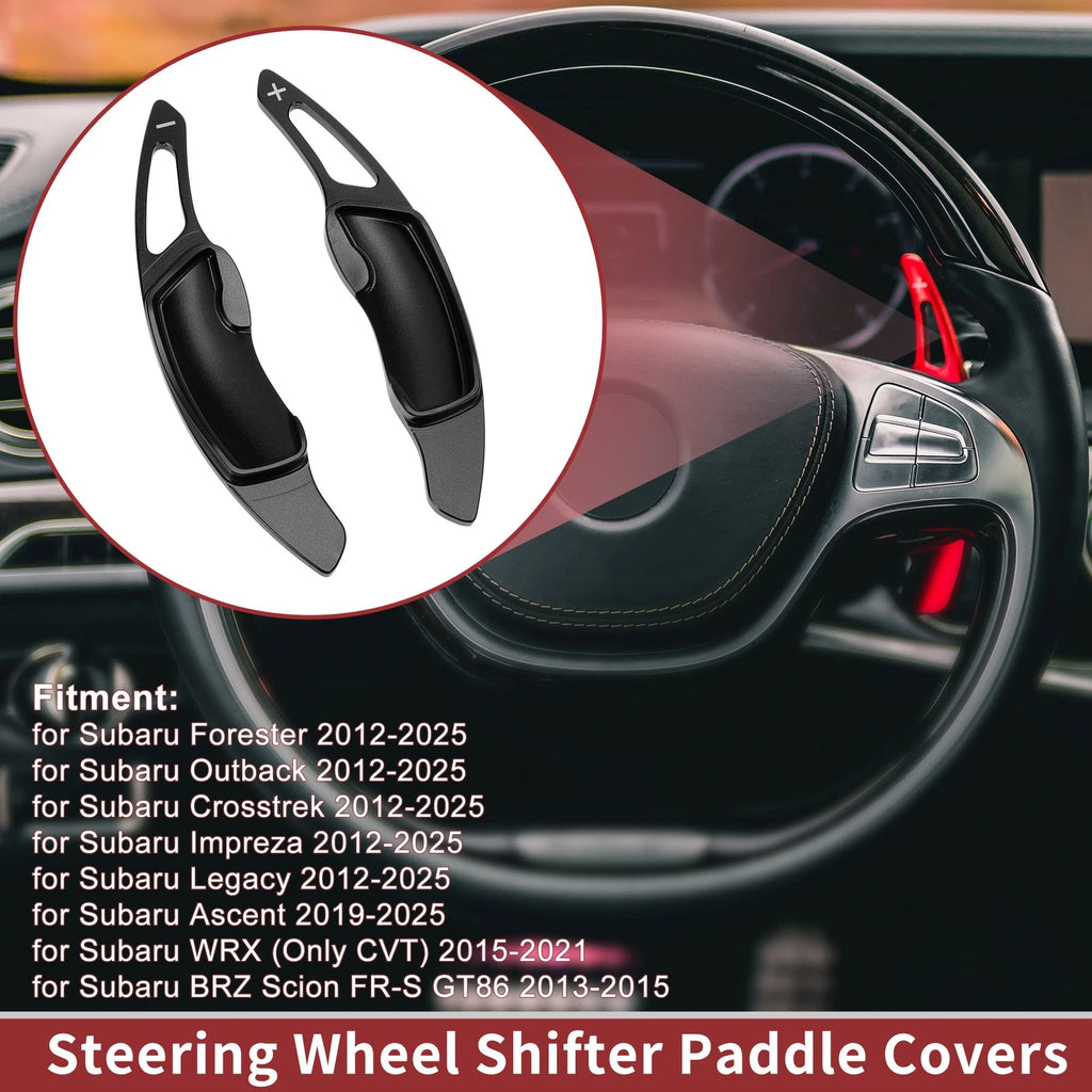Steering Wheel Paddle Shifters Pair for Subaru Outback (2012–2025)