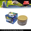 100 Pcs 6" 240 Grit No-Hole Hook Loop Sanding Discs for Automotive Use