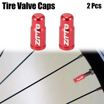 2pcs Tire Valve Caps Replacement French Dust Covers for Bicycle MTB Road Bike