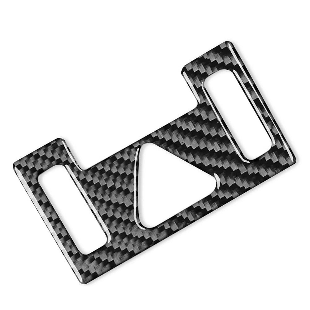 Mergency Light Button Frame Trim for Kia K3 Forte (2019–2021) Carbon Fiber Black