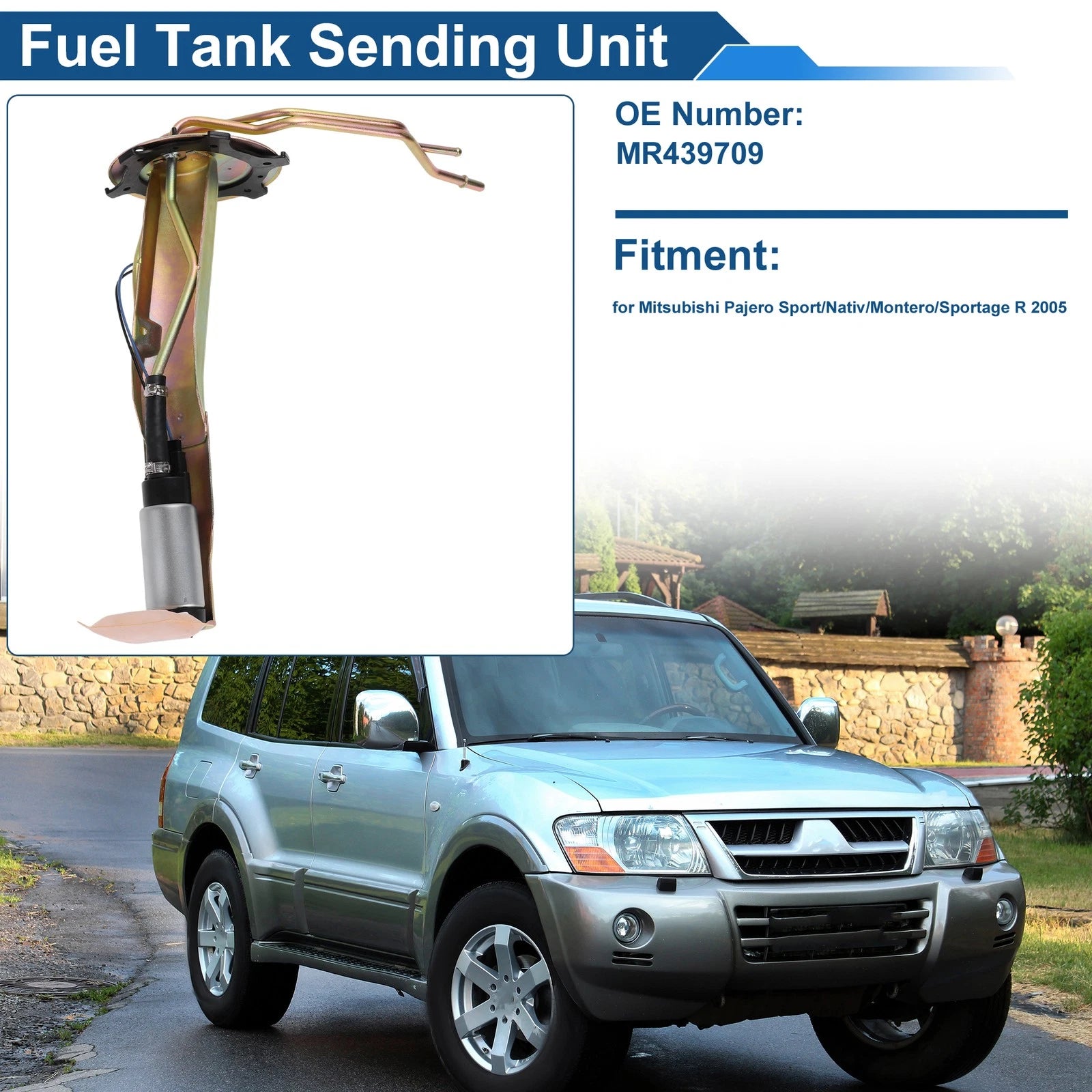 Fuel Level Sending Unit Module Replacement for Mitsubishi Pajero Sport (2005–2015)