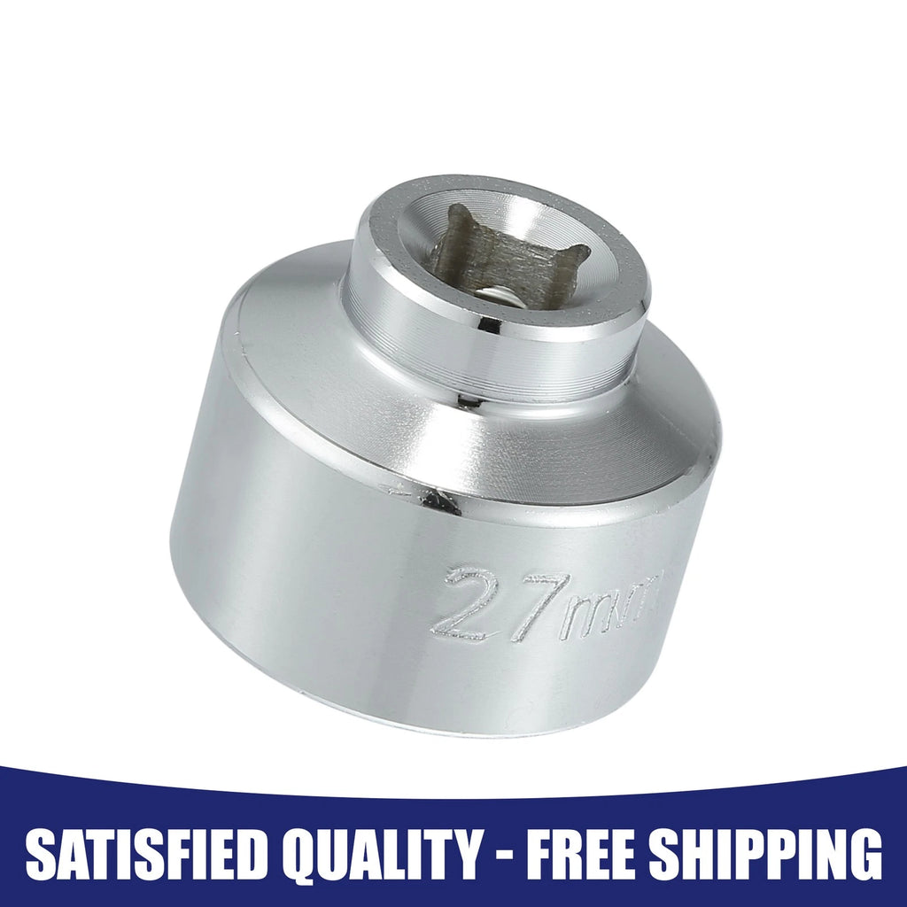 Low Profile Oil Filter Wrench 27mm Cap Socket for Mercedes-Benz (2000–2025)