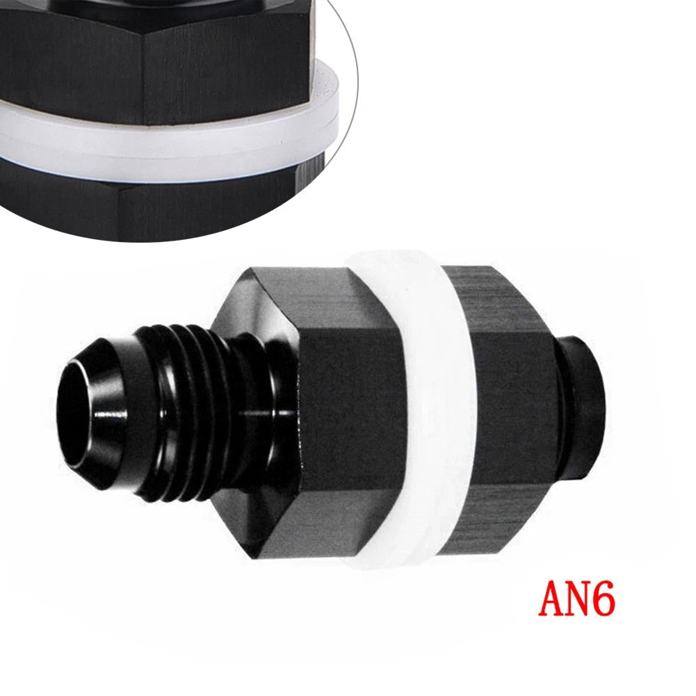 AN6 Flare Fuel Cell Bulkhead Fitting for Universal Applications (1 Pcs)