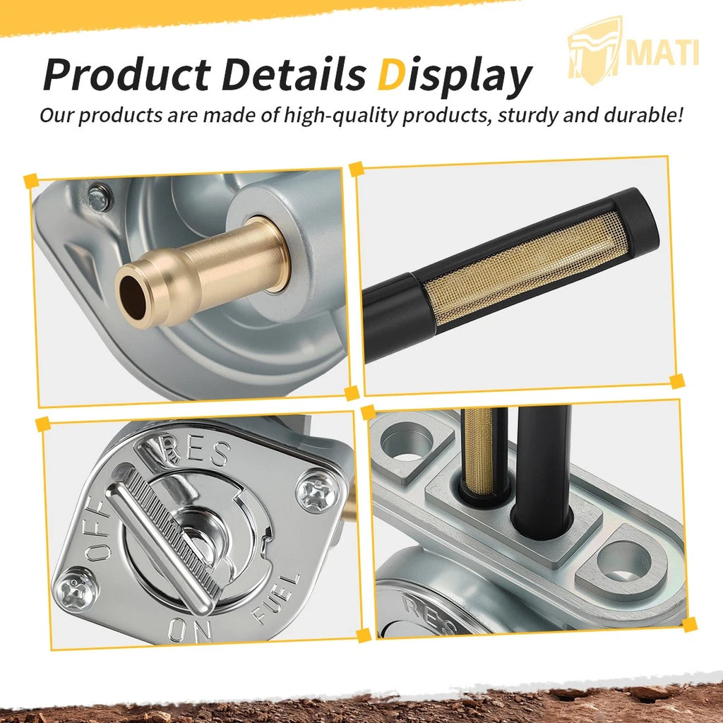 Aluminum Fuel Valve Petcock for Polaris Trail Boss, Blazer, Scrambler, Sportsman