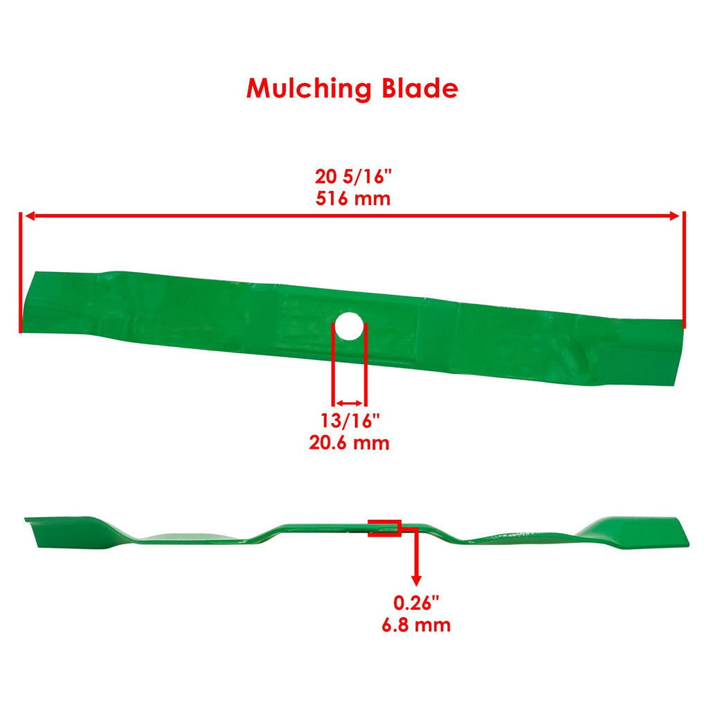 Deck Mulching Blade Replacement for Murray (2015–2015)