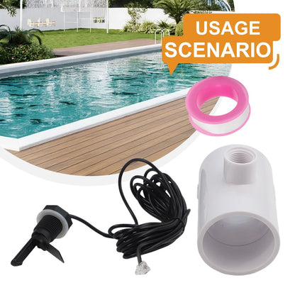 45 Meter Cable Flow Switch for Residential and Industrial Pool Use