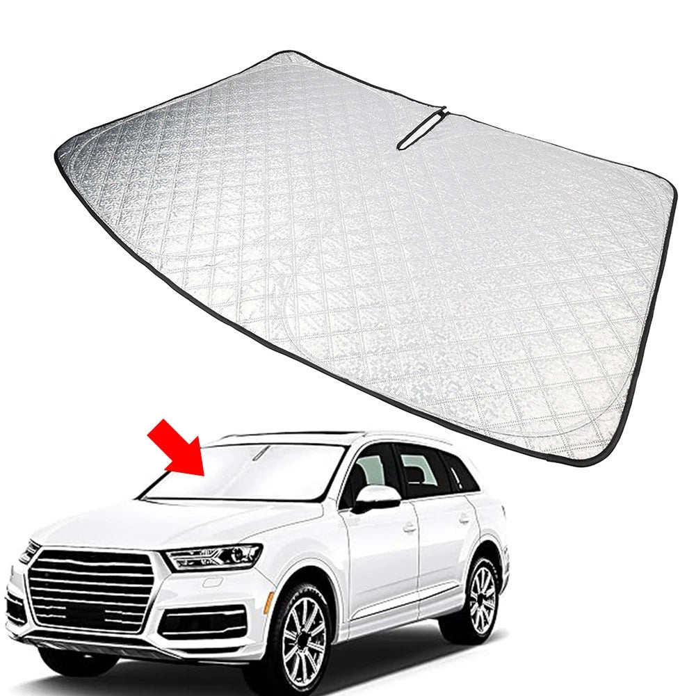 Foldable Windshield Sun Shade for Audi Q7 (2016–2025)