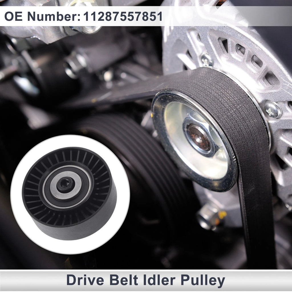 Drive Belt Idler Pulley for BMW 335i 2007–2013 Replacement