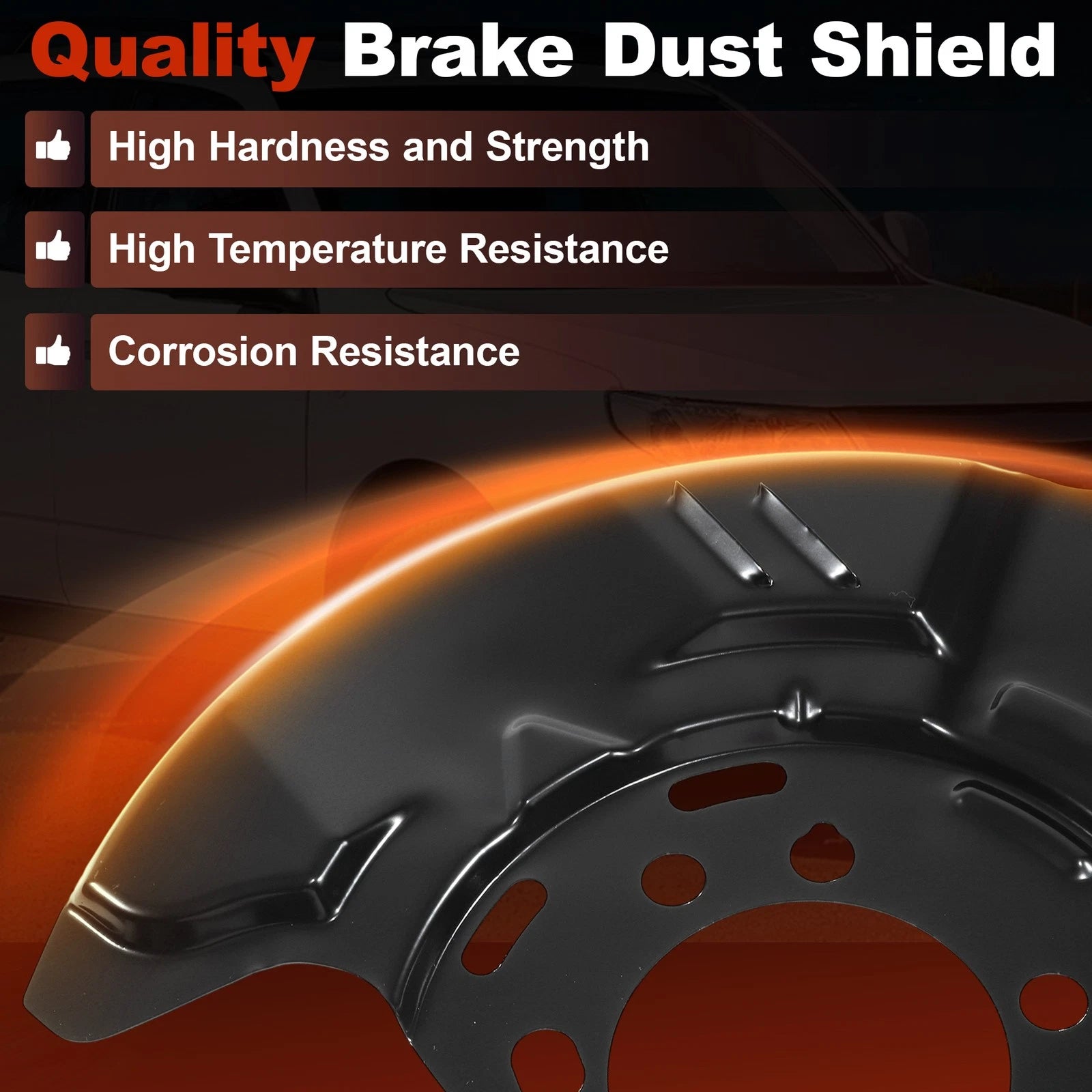 Front Brake Dust Shield Replacement for Subaru Impreza Forester (2008–2016)