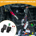 A/C Compressor Connector Plug for Hyundai 1 Pin Male Female Wire Terminal