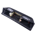 License Plate Light Lamp for - Black Plastic/Metal