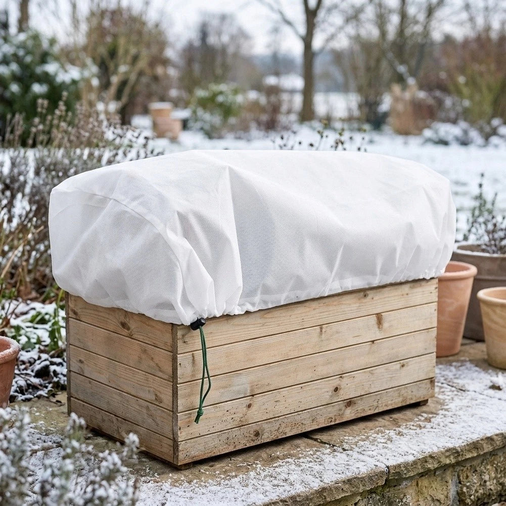 Reusable Plant Cover for Winter Frost Protection