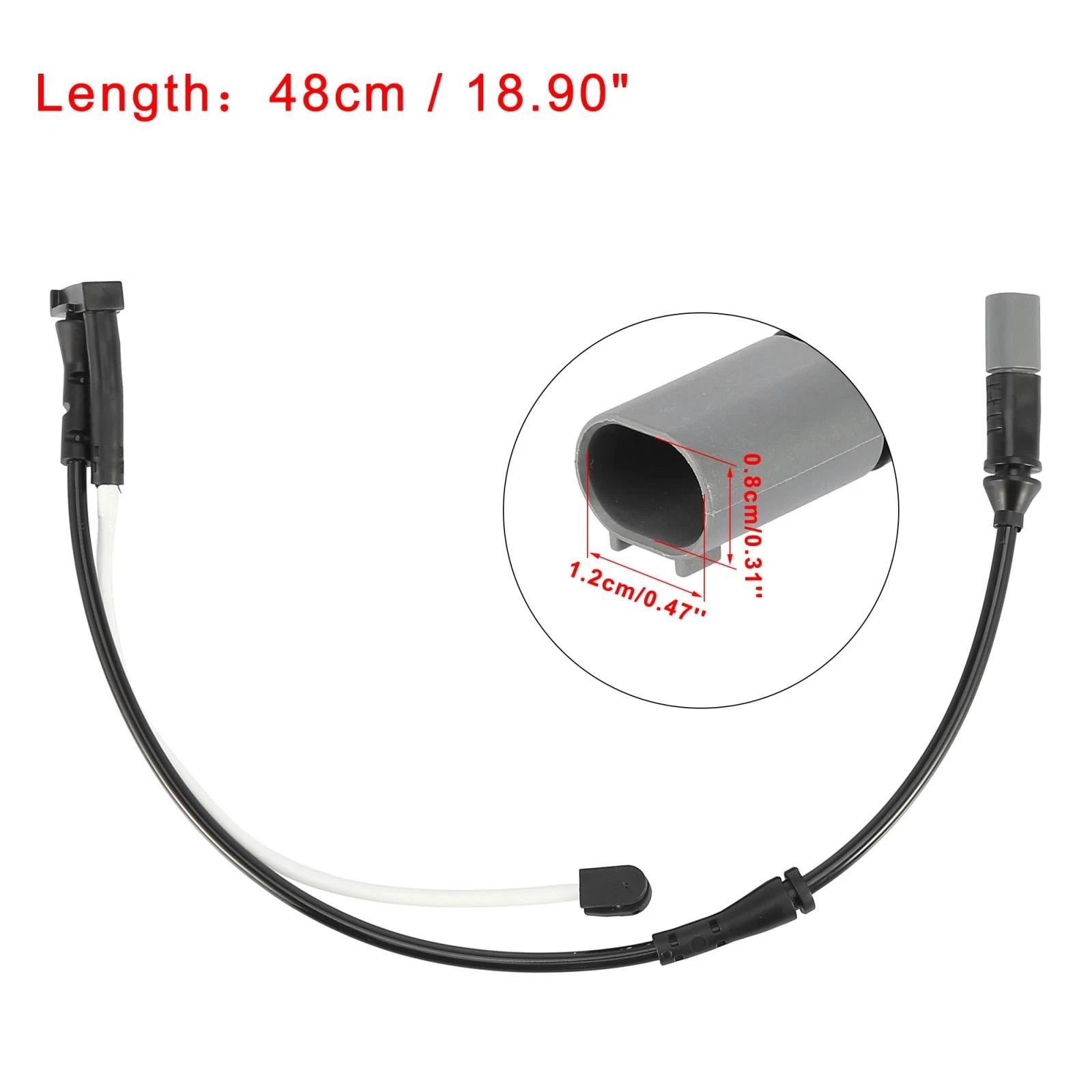 2pcs Front Brake Pad Wear Sensor Replacement for BMW Mini Cooper (2007–2016)