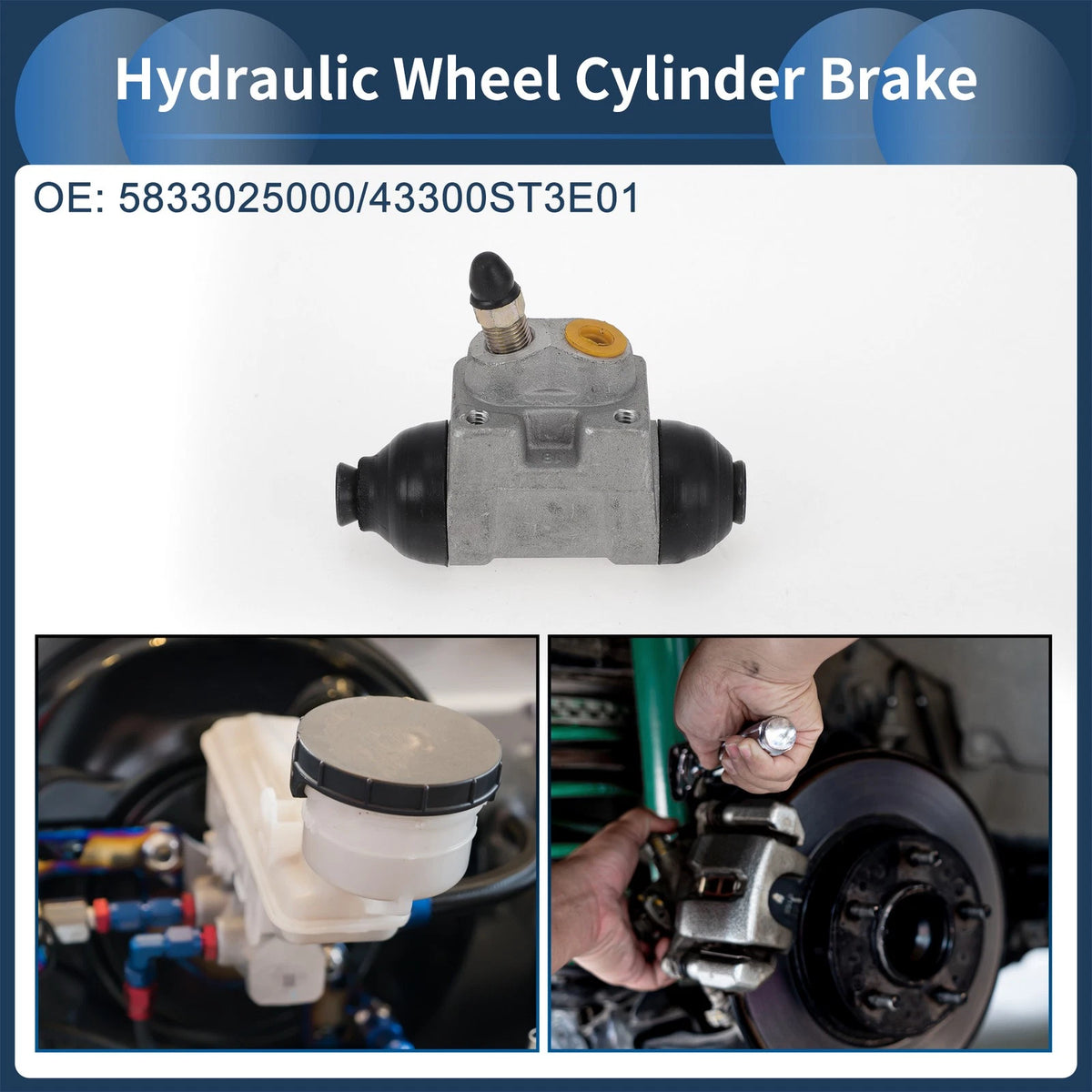 Rear Brake Wheel Cylinder Replacement for Hyundai Accent (2000–2002)