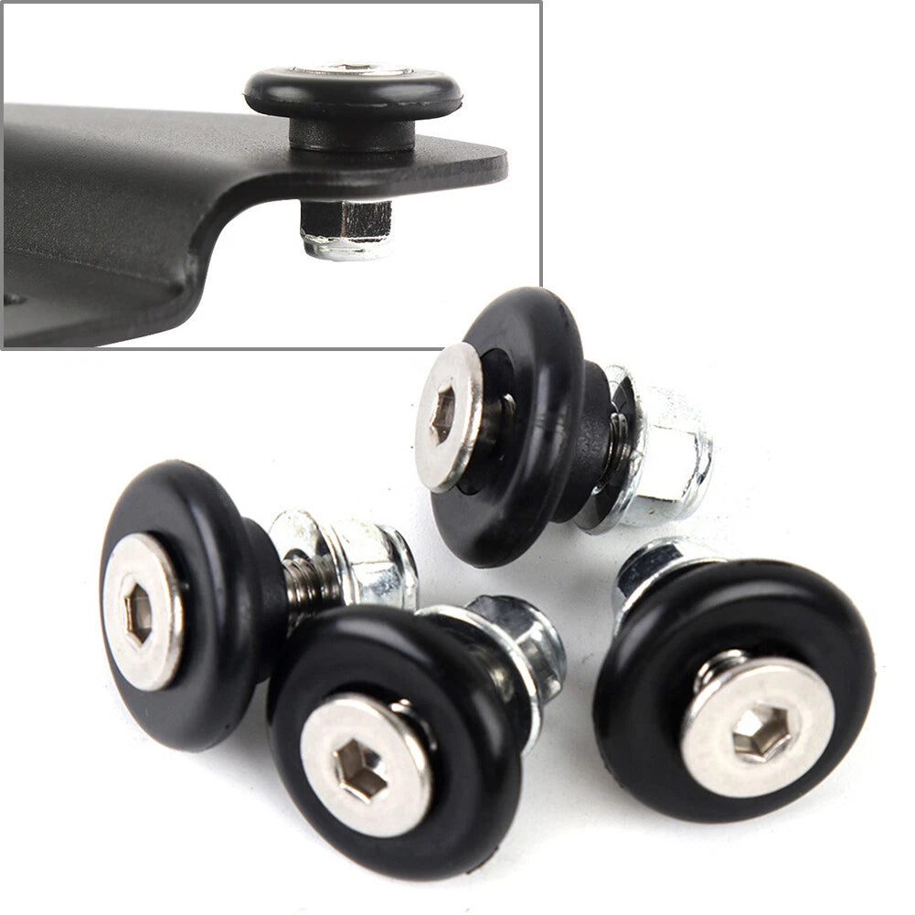 Top Rear Luggage Box Case Trunk Bushing Pad Spacers for Motorcycles
