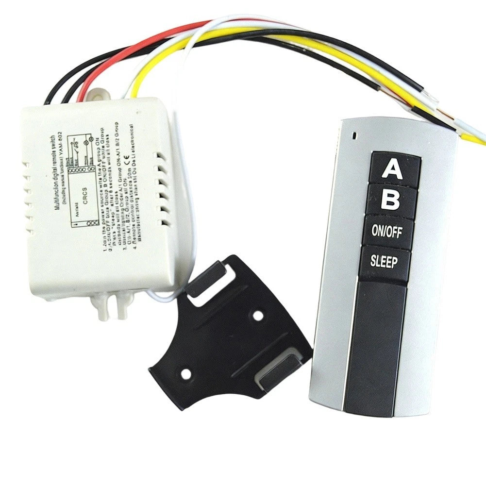 2X Wireless Remote Switch for Chandelier & Fluorescent Lamp