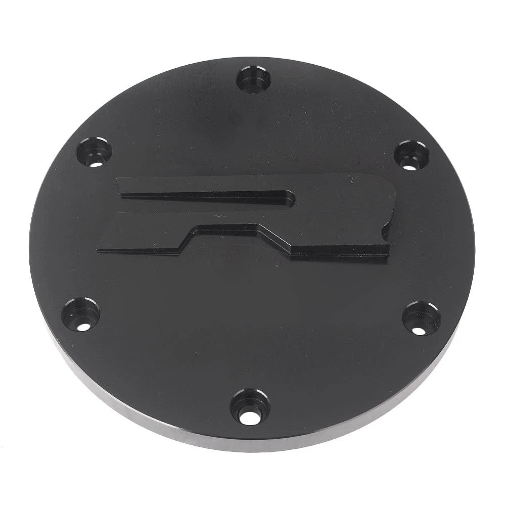 Black Derby Brake Cover for Suzuki Boulevard M109R (2007–2017)