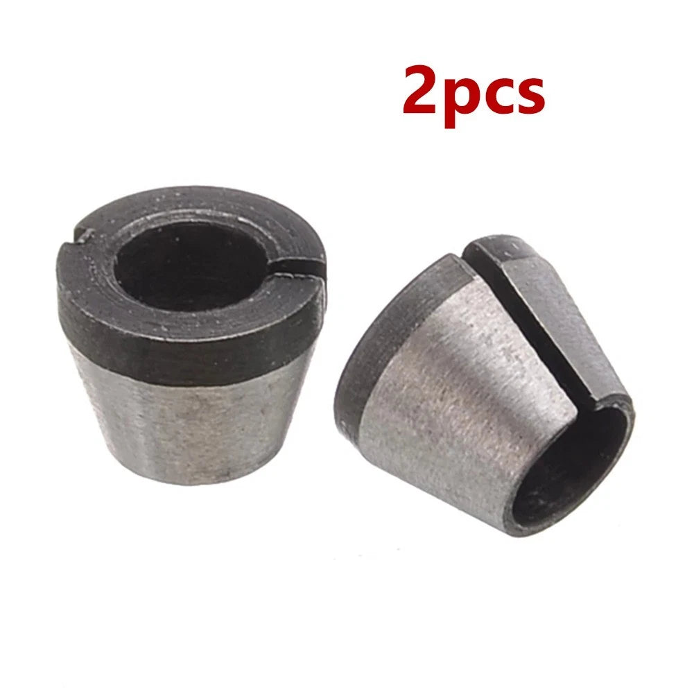 Router Bit Collets for Router Bit Trimmer (1/4" Shank)