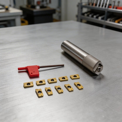 20mm Chamfer End Mill Cutter Set of 10 APMT1604PDER
