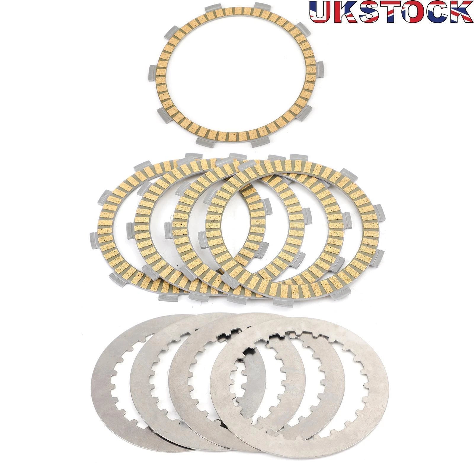 Clutch Kit Steel & Friction Plates for Honda VT125 Shadow/Varadero 125 (1988–2011)