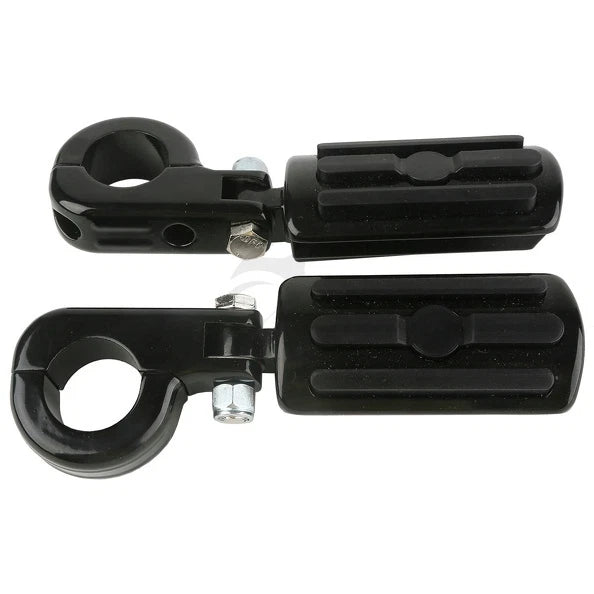32mm Black Highway Engine Guard Bar Foot Pegs for Harley (Universal)