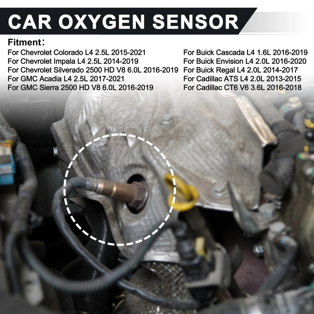 Oxygen Sensor Upstream Downstream Replacement for Chevrolet Blazer (1996–2005)