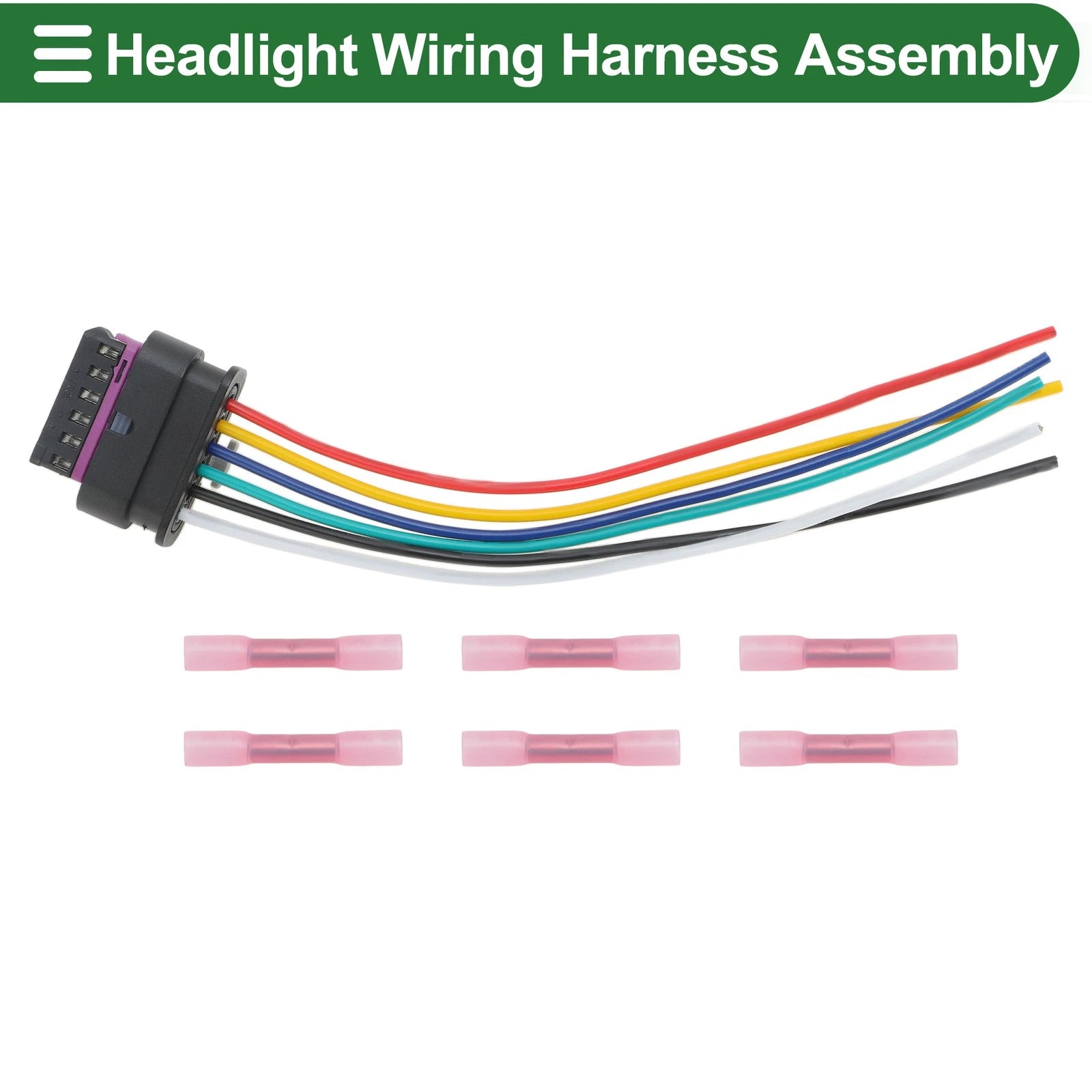 Headlight Wiring Harness Assembly for BMW 1 Series (2012–2018)
