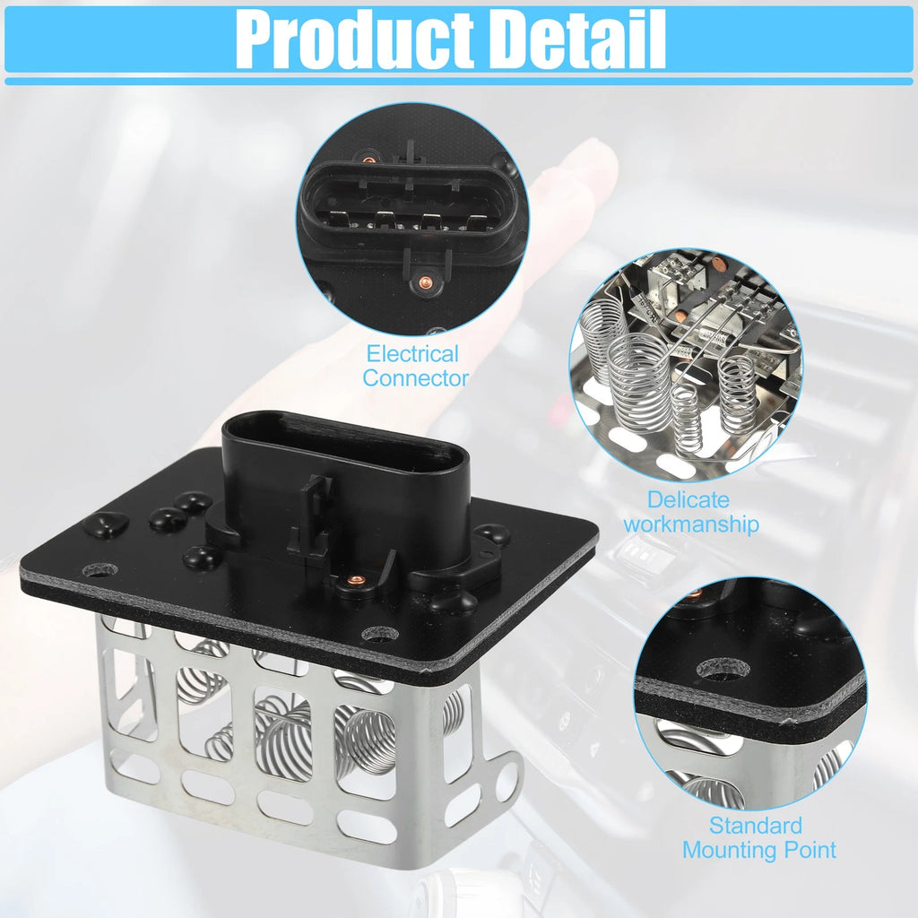HVAC Blower Motor Resistor AC Control Module for Chevy S10 (1990–2004)