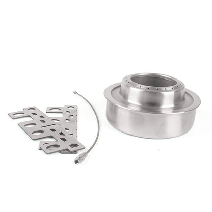 Portable Camping Alcohol Stove with Cross Stand
